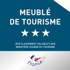 Meublé de tourisme 3 étoiles